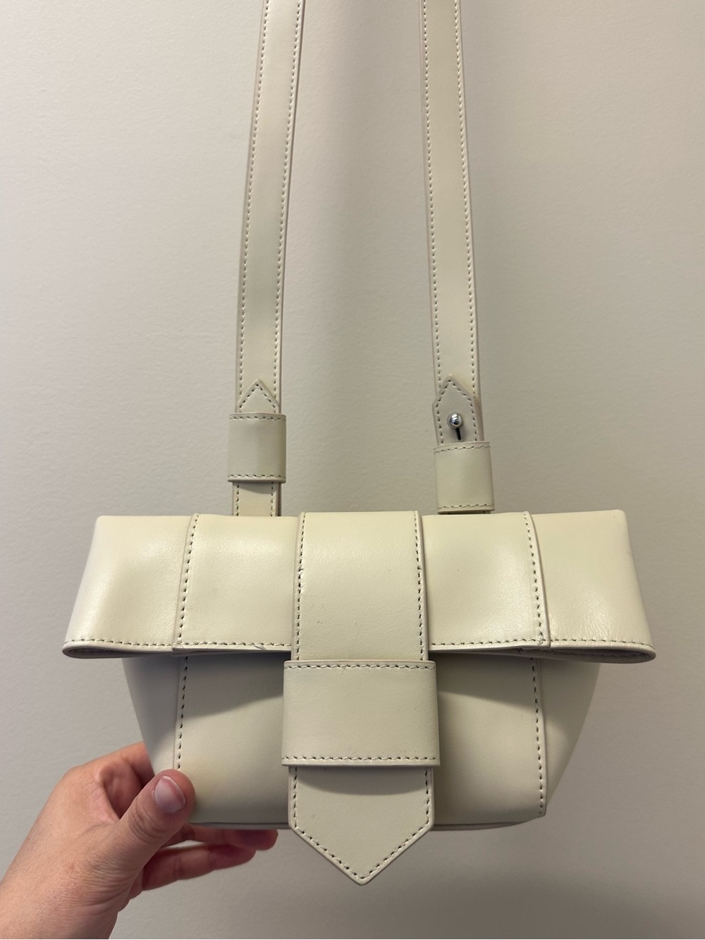 NWOT Banana Republic Factory Leather Mini Tab Crossbody